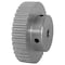 B&B Manufacturing 40XL037-6A4, Timing Pulley, Aluminum, Clear Anodized,  40XL037-6A4 - alternate 1